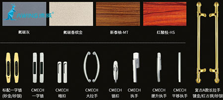 鋁合金門窗五金配件包括哪些？重要嗎？